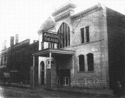 Aladdin Theatre - Old Pic From Bay Journal